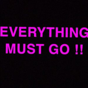 CLOSET CLEAROUT EVERYTHING MUST GO !